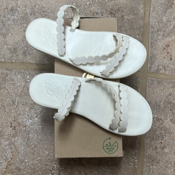 Ancient Greek Sandals Oceanis Strap Sandal in Off White 38 - Picture 5 of 5